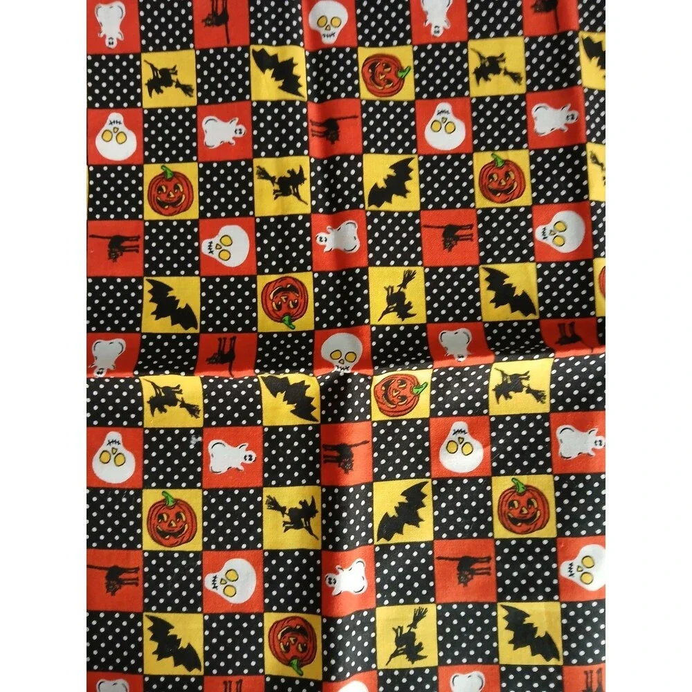 Halloween Multicolor Fabric  Signature Classics Oakhurst Textiles  Debbie Mumm